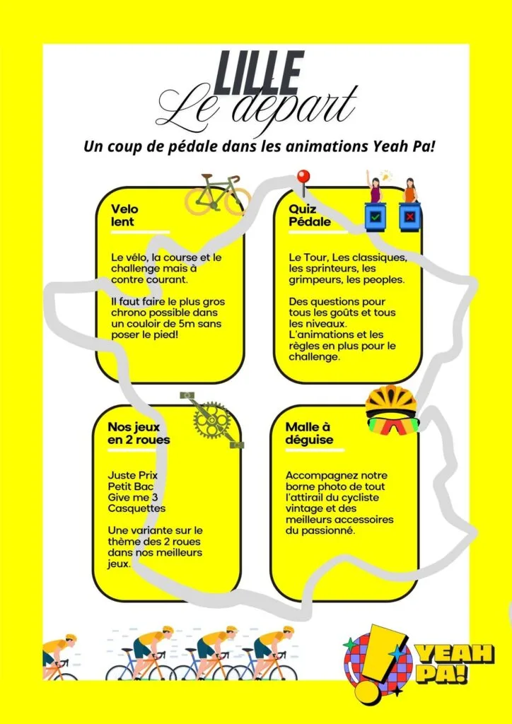 Animation tour de France